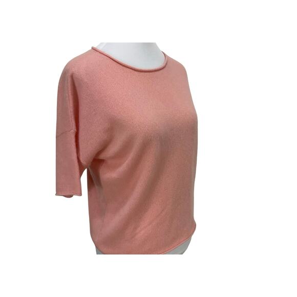 NWT 360 100% Cashmere Pink Sweater - Picture 7 of 9